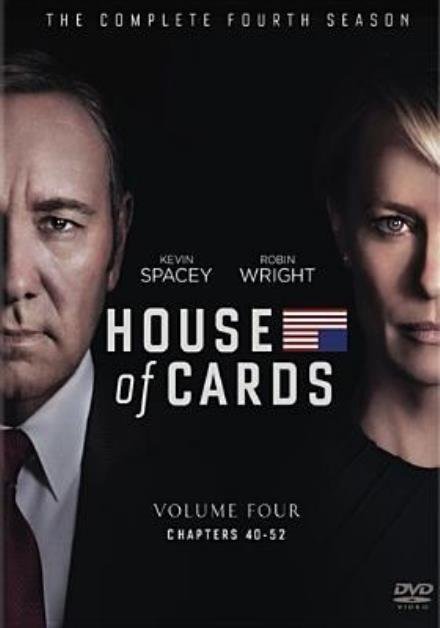 Cover for House of Cards: Season 04 (DVD) (2016)