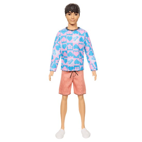 Cover for Barbie · Barbie Ken Fashionista Doll Blue and Pink Sweater (MERCH) (2024)