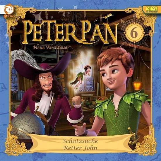 Cover for Peter Pan · Peter Pan-schatzsuche / Retter John (CD) (2014)