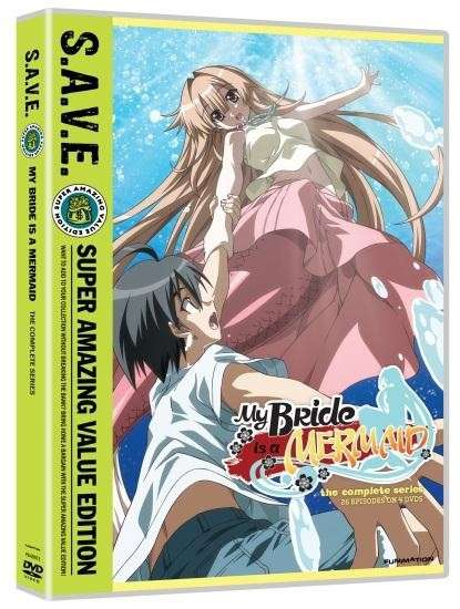 My Bride is a Mermaid: the Complete Series (S.a.v.e.) - DVD - Filmy - ANIME - 0704400099731 - 14 maja 2013