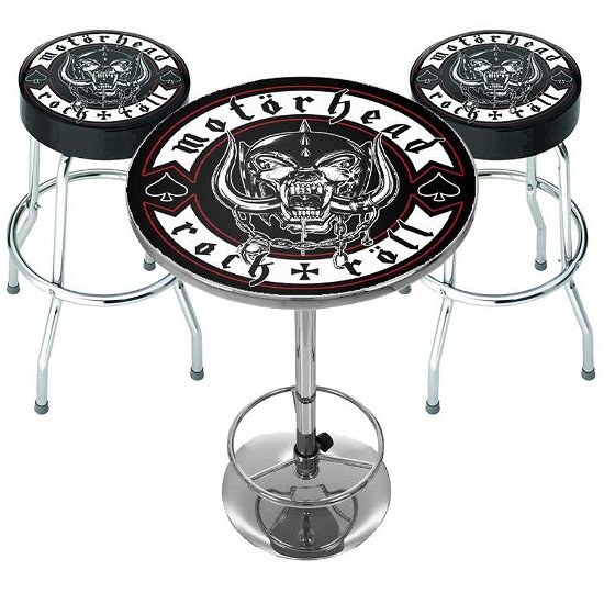 Cover for Motörhead · Rock N Roll Bar Set (Table &amp; 2 X Bar Stools) (Barstol) (2021)