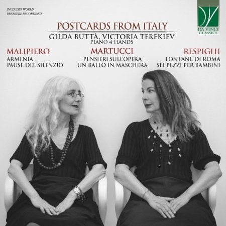 Cover for Butta, Gilda / Victoria Terekiev · Postcards From Italy (CD) (2021)