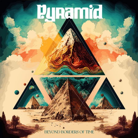 Cover for Pyramid · Beyond Borders Of Time (Splatter Vinyl) (LP) (2024)