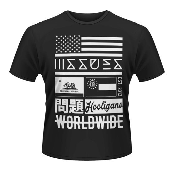 Cover for Issues · Worldwide (T-shirt) [size XL] [Black edition] (2015)