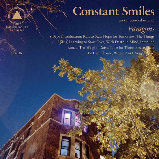 Paragons - Constant Smiles - Musique - SACRED BONES - 0843563141731 - 14 janvier 2022