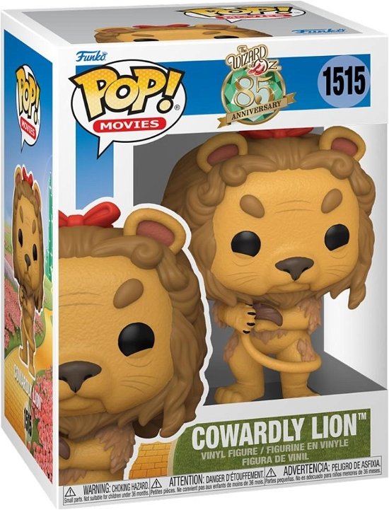 Movies the Wizard of Oz Cowardly Lion with - Funko Pop Movies - Merchandise - Funko - 0889698759731 - 9. april 2024