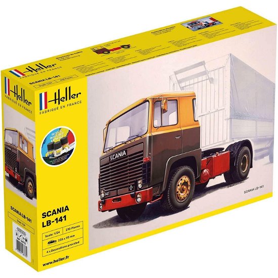 Cover for Heller · 1/24 Starter Kit Scania Lb-141 (Leksaker)