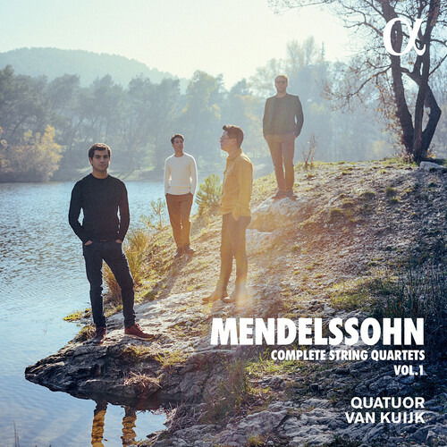 Cover for Quatuor Van Kuijk · Mendelssohn: Complete String Quartets Vol. 1 (CD) (2022)