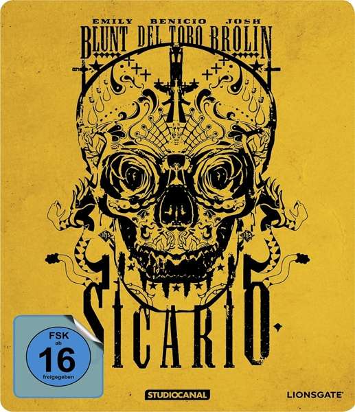 Sicario (Steel Edition),BD.505496 - Blunt,emily / Del Toro,benicio - Movies - STUDIO CANAL - 4006680078731 - February 4, 2016