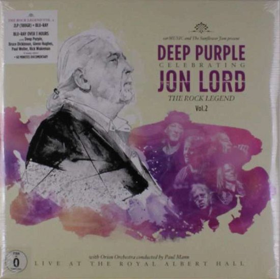 Cover for Jon Lord · Deep Purple Celebrating Jon Lord: The Rock Legend Vol. 2 (LP) [Limited edition] (2018)