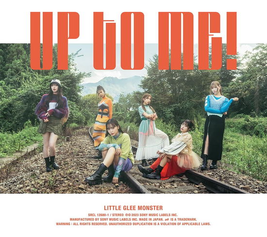 Cover for Little Glee Monster · Up to Me! &lt;limited&gt; (CD) [Japan Import edition] (2023)