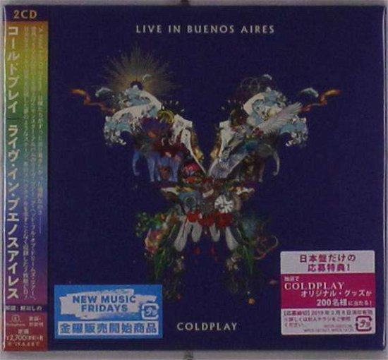 Cover for Coldplay · Live in Buenos Aires (CD) [Japan Import edition] (2018)