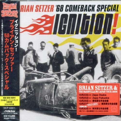 Cover for Brian Setzer · Ignition (CD) [Bonus Tracks edition] (2006)