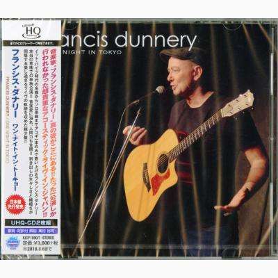 Cover for Francis Dunnery · One Night In Tokyo (CD) [Japan Import edition] (2018)