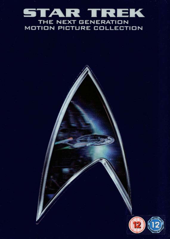 Star Trek The Next Generation 4 Films Movie Collection