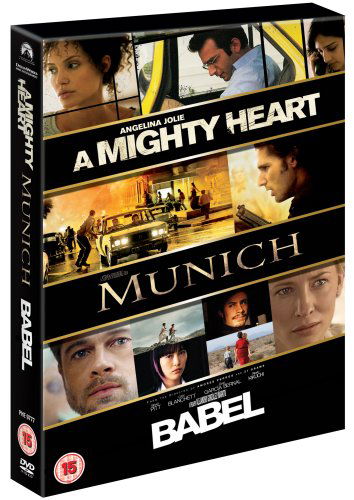 Babel  Munich  A Mighty Heart - Babel  Munich  A Mighty Heart - Filmes - PARAMOUNT - 5014437977731 - 27 de outubro de 2015