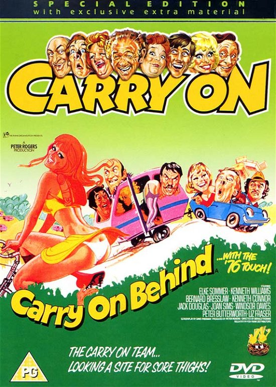 Cover for Carry on Behind (DVD) (2003)