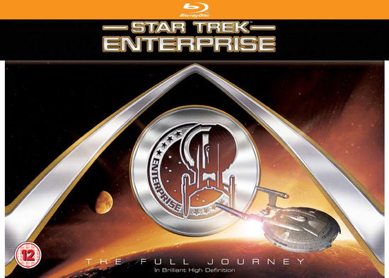 Cover for Star Trek: Enterprise - The Full Journey Seasons 1-4 (Region Free - NO RETURNS) · Star Trek - Enterprise Seasons 1 to 4 Complete Collection (Blu-ray) (2015)