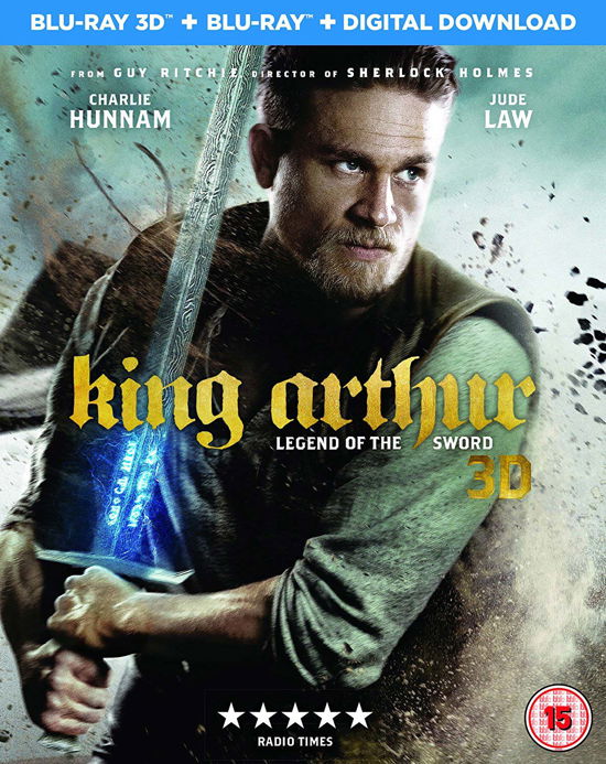 King Arthur - Legend Of The Sword 3D+2D - Movie - Elokuva - Warner Bros - 5051892209731 - maanantai 25. syyskuuta 2017