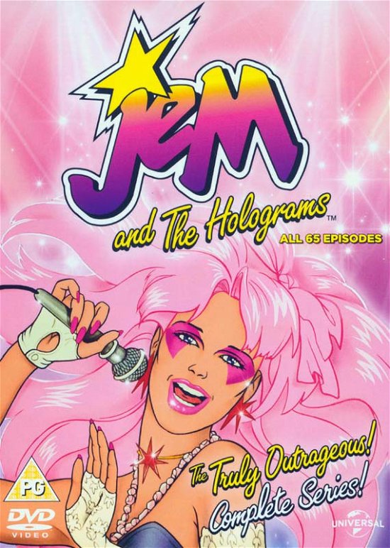 Cover for Jem And The Holograms - The Truly Outrageous Complete Series (DVD) (2016)