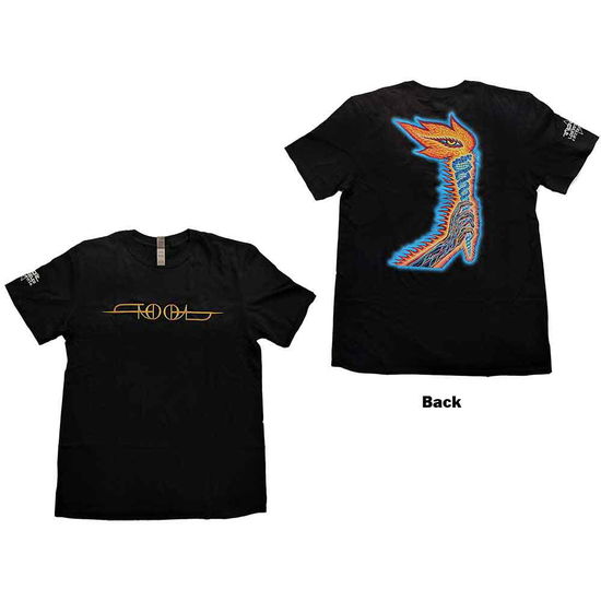 Cover for Tool · Tool Unisex T-Shirt: The Torch (Back &amp; Sleeve Print) (T-shirt) [size L] [Black - Unisex edition] (2020)