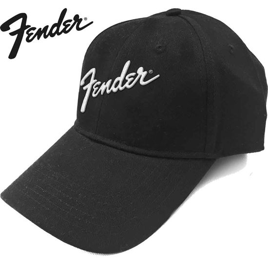 Fender Unisex Baseball Cap: Logo - Fender - Merchandise - ROCK OFF - 5056170676731 - 