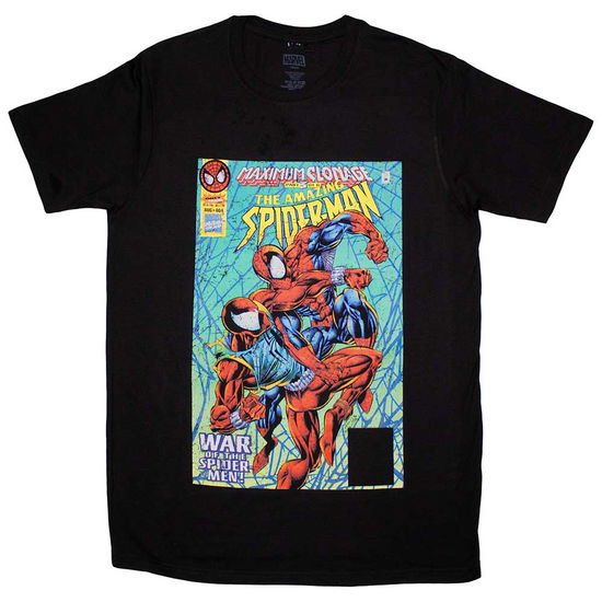 Cover for Marvel Comics · Marvel Comics Unisex T-Shirt: War Of The Spider-Men Comic Cover (Black) (T-shirt) [size M] (2024)