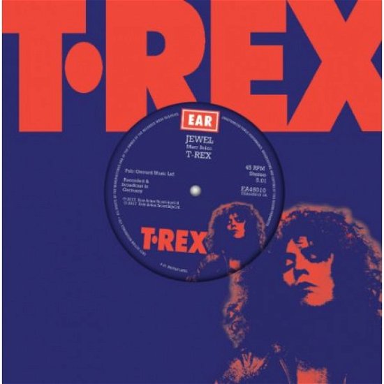 Cover for T.rex · Jewel (7&quot;) (2017)