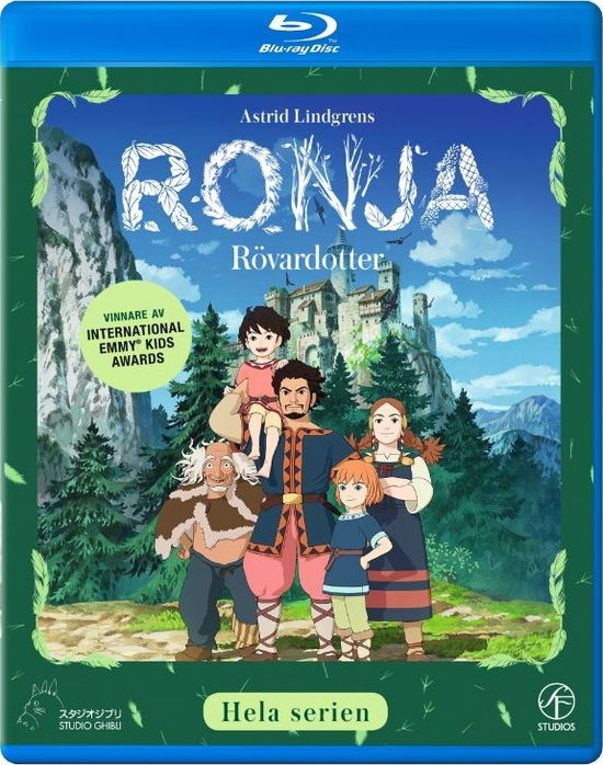 Cover for Astrid Lindgren · Ronja Rövardotter Tv-serien Box (3-disc) (Blu-ray) (2017)