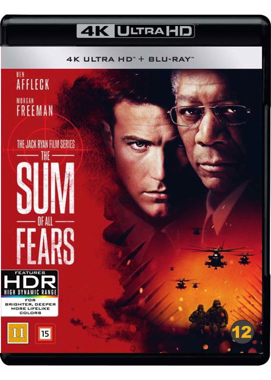 The Sum of All Fears - Ben Affleck / Morgan Freeman - Film -  - 7340112744731 - 20 september 2018