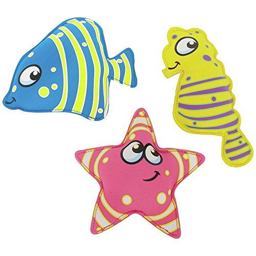 Cover for BS Toys · BS Toys Duikspeelgoed Zeedieren Gevuld met Zand 3st. (Toys)