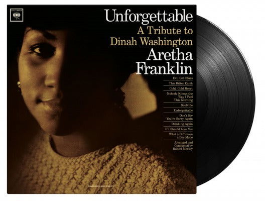 Cover for Aretha Franklin · Unforgettable: a Tribute to Dinah Washington (LP) (2022)