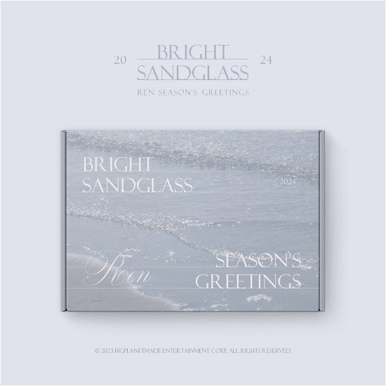 2024 Season's Greetings - Bright Sandglass - Ren - Produtos -  - 8809932178731 - 5 de janeiro de 2024
