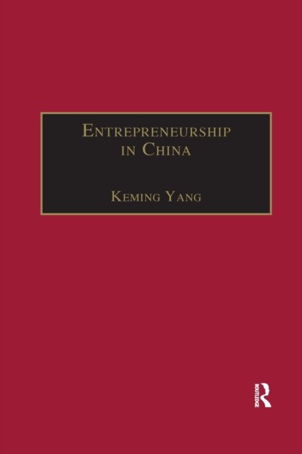 Cover for Keming Yang · Entrepreneurship in China (Paperback Bog) (2020)