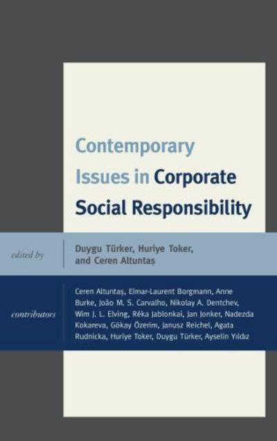 Cover for Duygu Turker · Contemporary Issues in Corporate Social Responsibility (Hardcover bog) (2013)