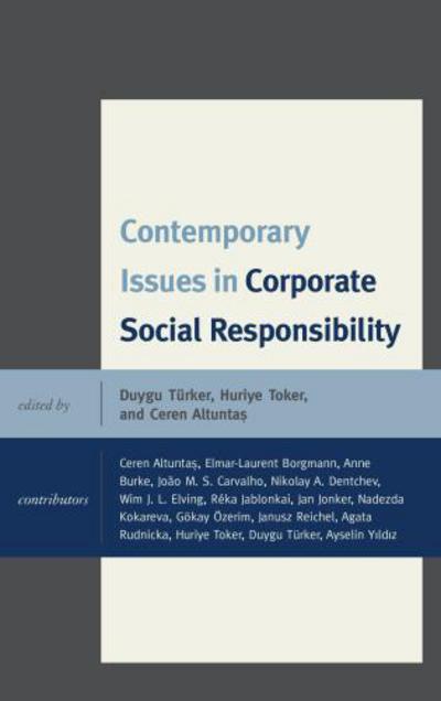 Cover for Duygu Turker · Contemporary Issues in Corporate Social Responsibility (Hardcover Book) (2013)