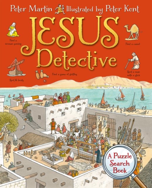Cover for Peter Martin · Jesus Detective: A Puzzle Search Book (Pocketbok) [New edition] (2022)