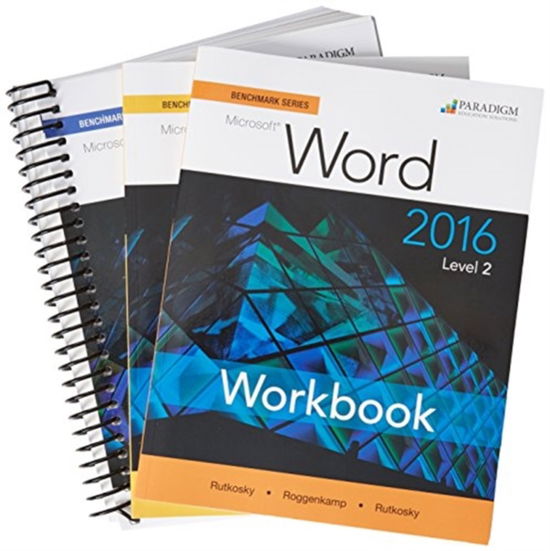 Cover for Nita Rutkosky · Benchmark Series: Microsoft (R) Word 2016 Levels 1 and 2: Text with Workbook - Benchmark Series (Taschenbuch) (2016)