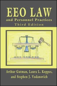 Cover for Arthur Gutman, Laura L. Koppes, Stephen J. Vodanovich · EEO Law and Personnel Practices (Hardcover Book) (2010)
