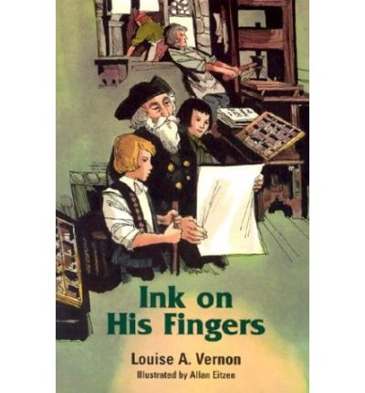 Cover for Vernon Louise · Ink on His Fingers (Louise A. Vernon Historical Fiction Series, 12) (Paperback Book) (2004)