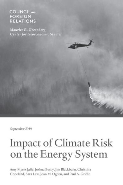 Cover for Amy Myers Jaffe · Impact of Climate Risk on the Energy System (Paperback Book) (2019)