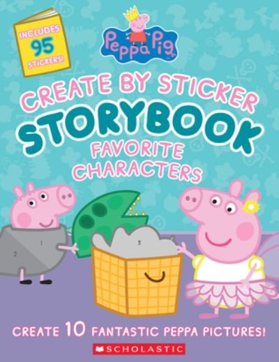 Cover for Cala Spinner · Peppa Pig : Create by Sticker (Book) (2020)
