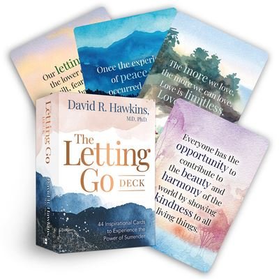 Cover for David R. Hawkins · The Letting Go Deck: 44 Inspirational Cards to Experience the Power of Surrender (Flashcards) (2023)