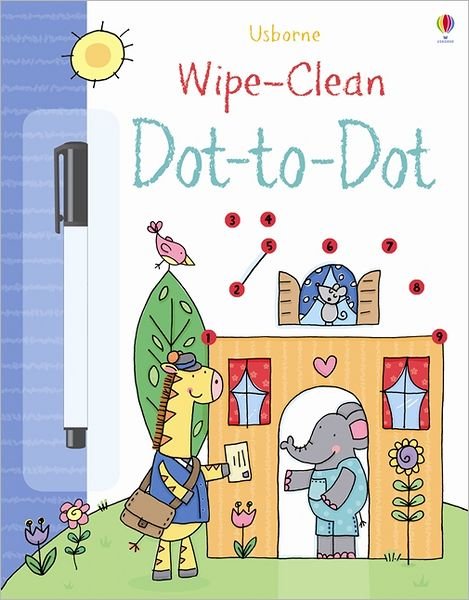 Cover for Jessica Greenwell · Wipe-Clean Dot-to-Dot - Wipe-clean Dot-to-Dot (Paperback Bog) (2012)