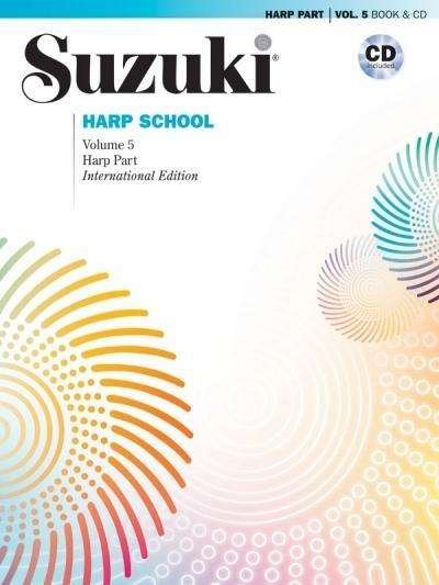 Cover for Shinichi Suzuki · Suzuki Harp School Vol 5 Book and CD (Paperback Bog) (2015)