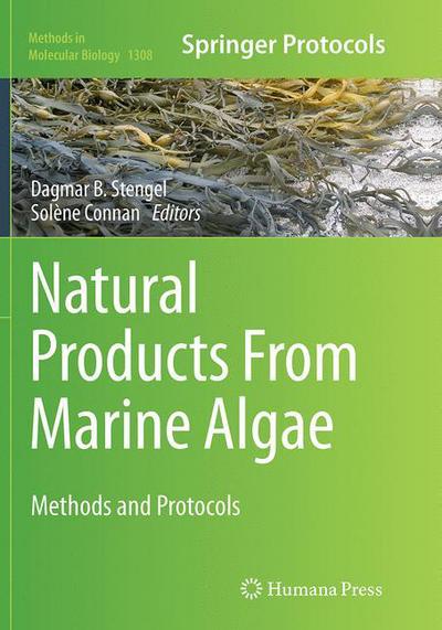 Cover for Natural Products From Marine Algae: Methods and Protocols - Methods in Molecular Biology (Paperback Book) [Softcover reprint of the original 1st ed. 2015 edition] (2016)
