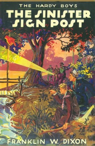 Cover for Franklin W. Dixon · The Sinister Signpost (Hardy Boys, Book 15) (Hardcover bog) (2004)