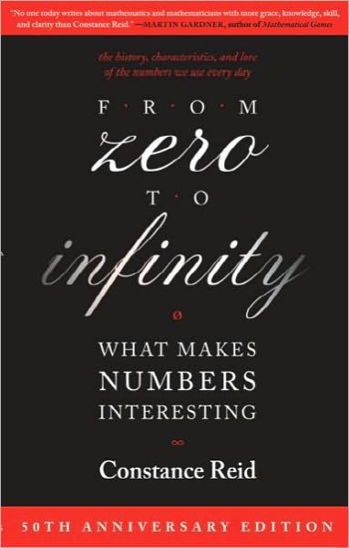 Cover for Constance Reid · From Zero to Infinity: What Makes Numbers Interesting (Paperback Book) (2006)