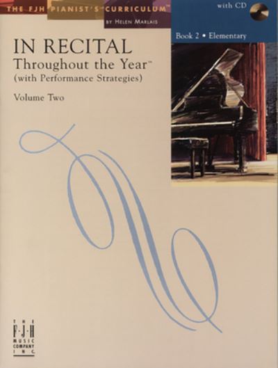 Cover for Helen Marlais · In Recital Throughout the Year, Volume Two, Book 2 (Paperback Book) (2023)