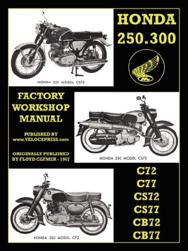 Cover for Honda Motor · Honda Motorcycles Workshop Manual 250-300 Twins (Paperback Book) (2008)